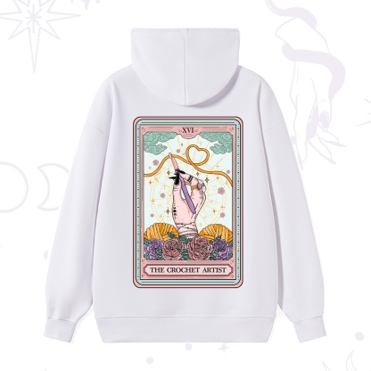 Purplehecate The Crochet Artist Tarot Card Hoodie