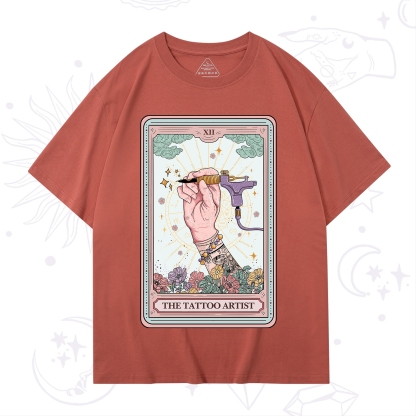 Purplehecate The Tattoo Artist Tarot Card T-Shirt