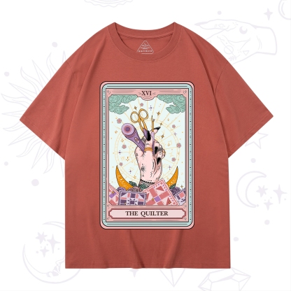 Purplehecate The Quilter Tarot Card T-Shirt