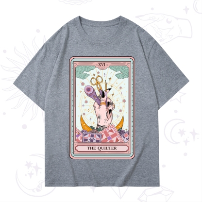 Purplehecate The Quilter Tarot Card T-Shirt