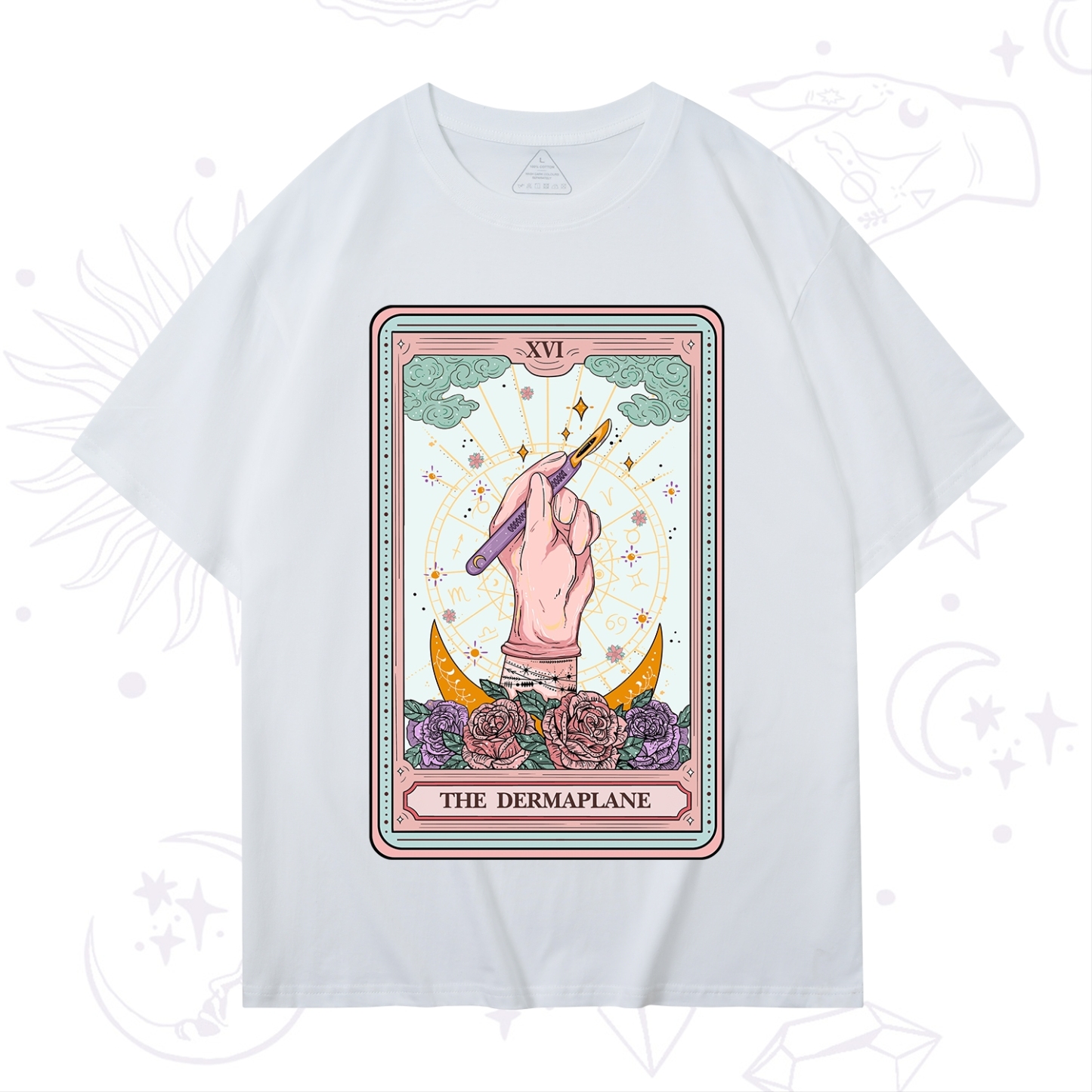 Purplehecate The Dermaplane Tarot Card T-Shirt