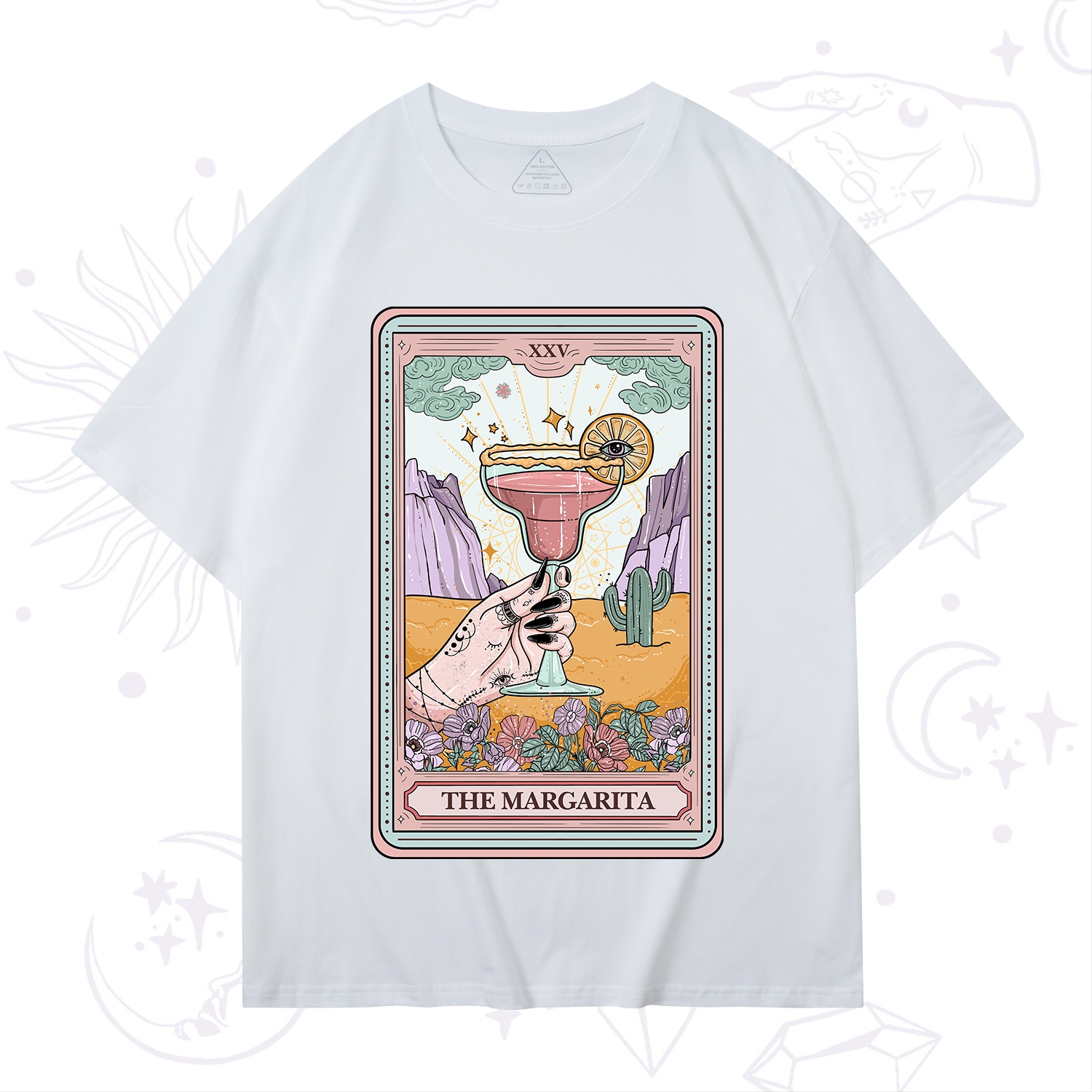 Purplehecate The Margarita Tarot Card T-Shirt