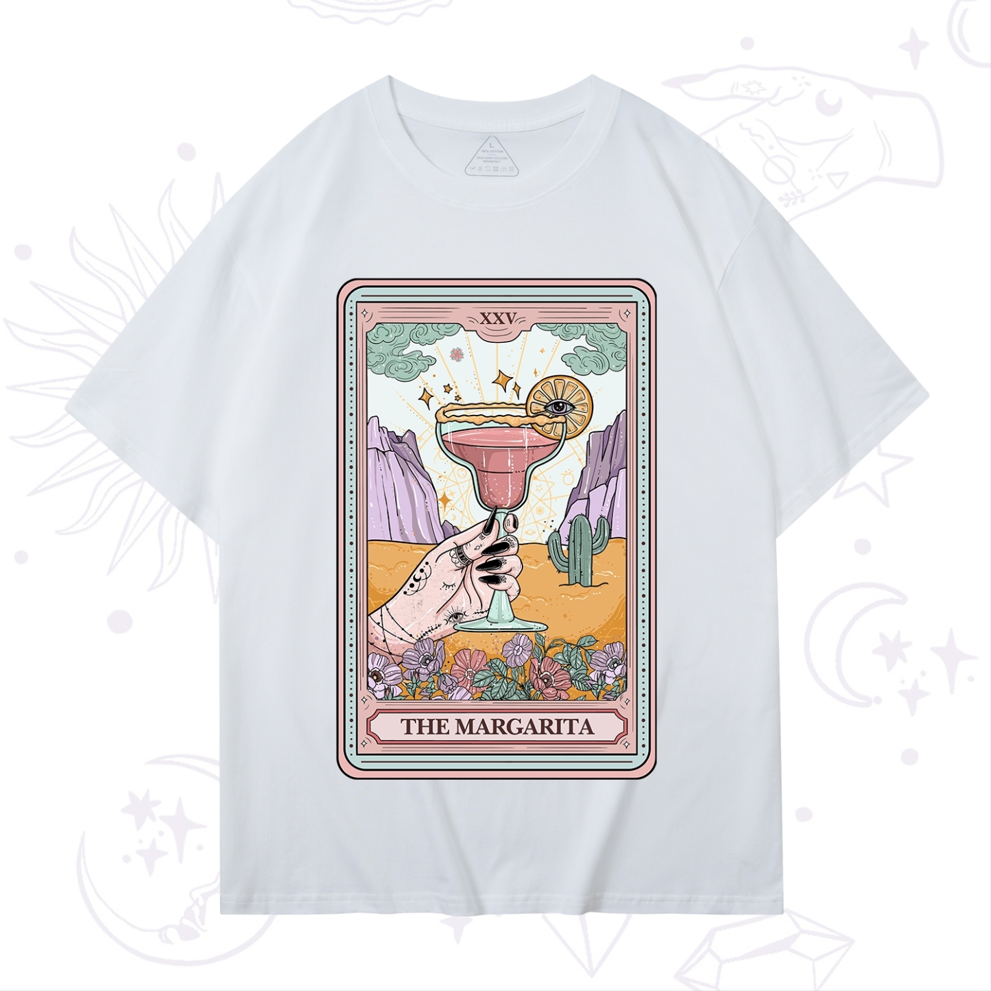 Purplehecate The Margarita Tarot Card T-Shirt