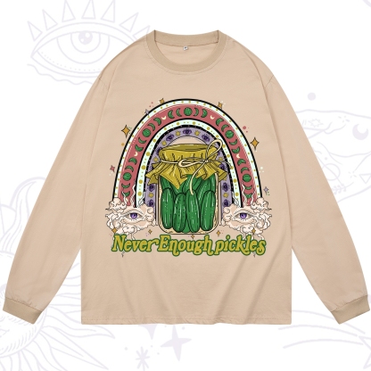 Purplehecate Never Enough Pickles Long Sleeve T-Shirt