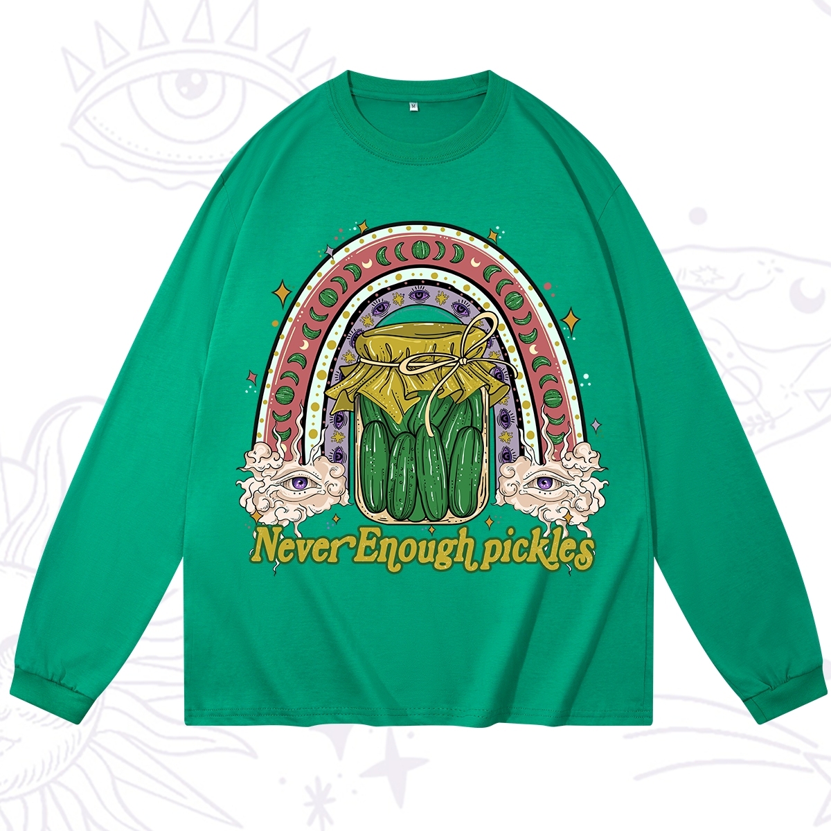 Purplehecate Never Enough Pickles Long Sleeve T-Shirt