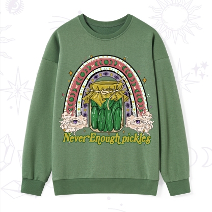 Purplehecate Never Enough Pickles Sweatshirt