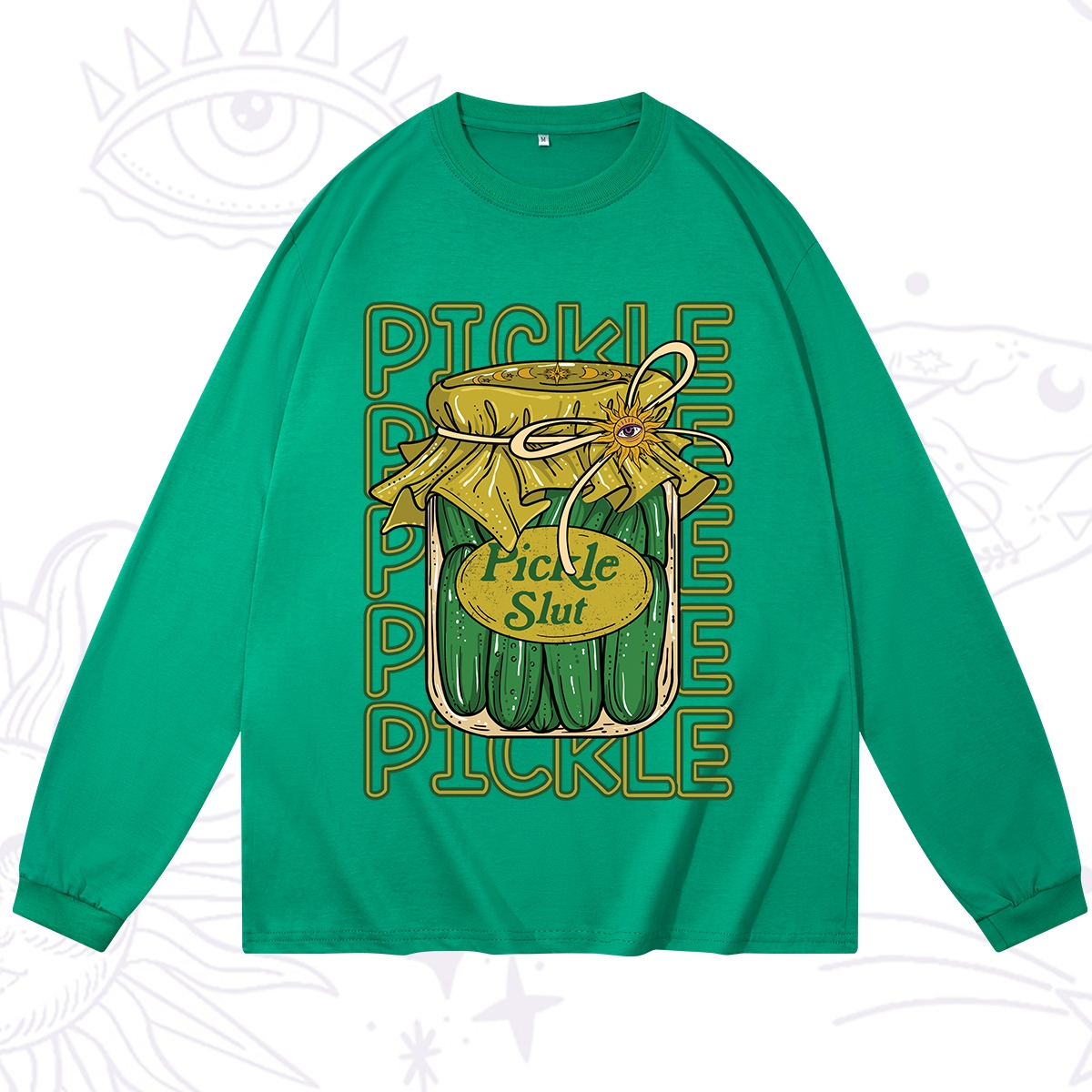 Purplehecate Pickle Slut Long Sleeve T-Shirt