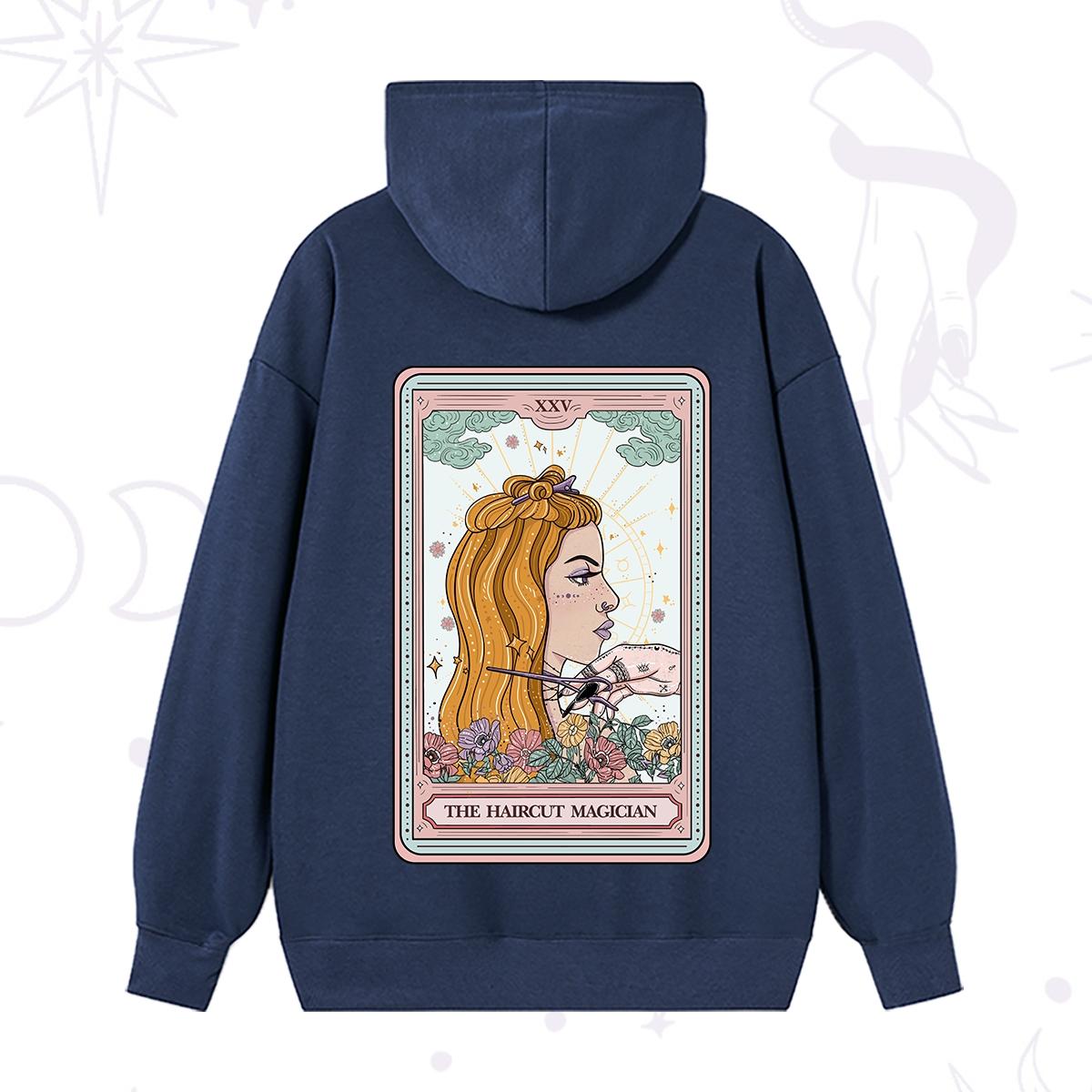 Purplehecate The Haircut Magician Tarot Hoodie