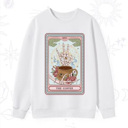 Purplehecate The Coffee Tarot Sweatshirt