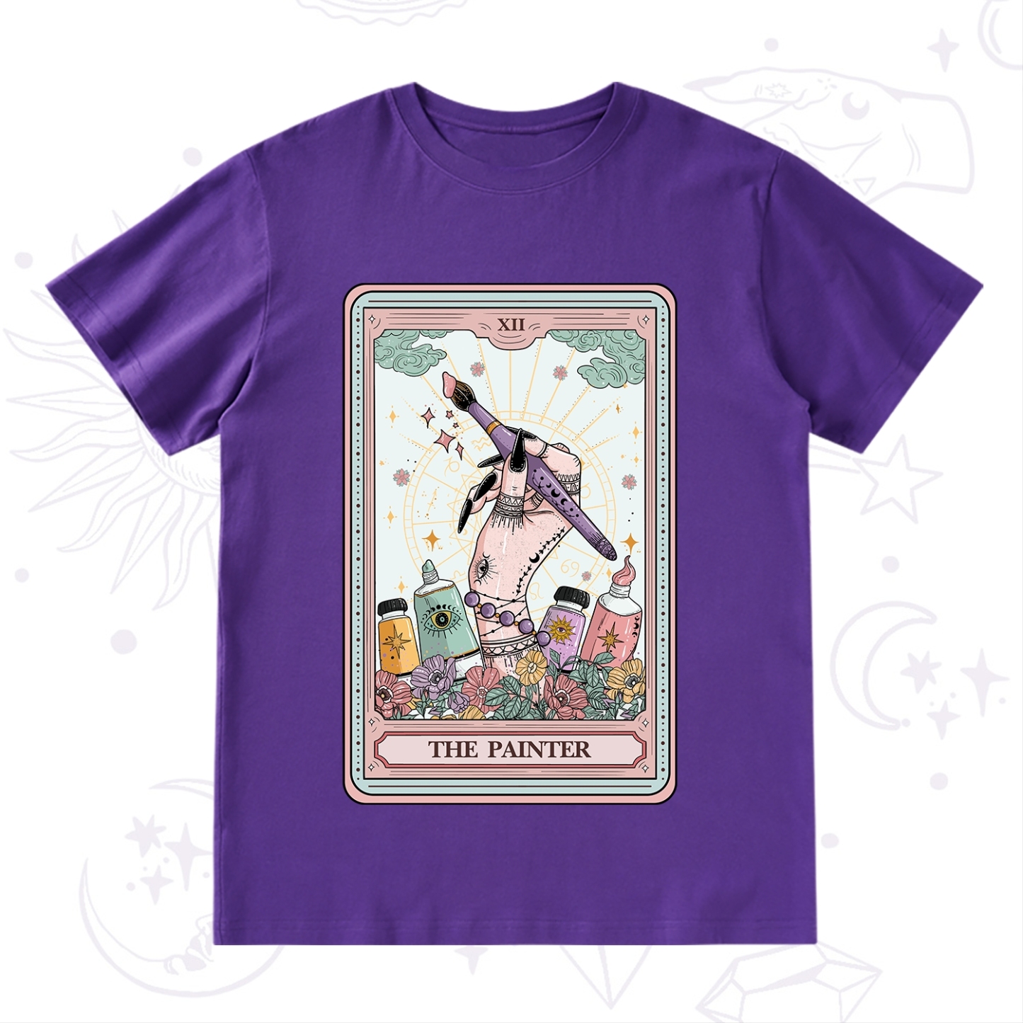 Purplehecate The Painter Tarot T-Shirt