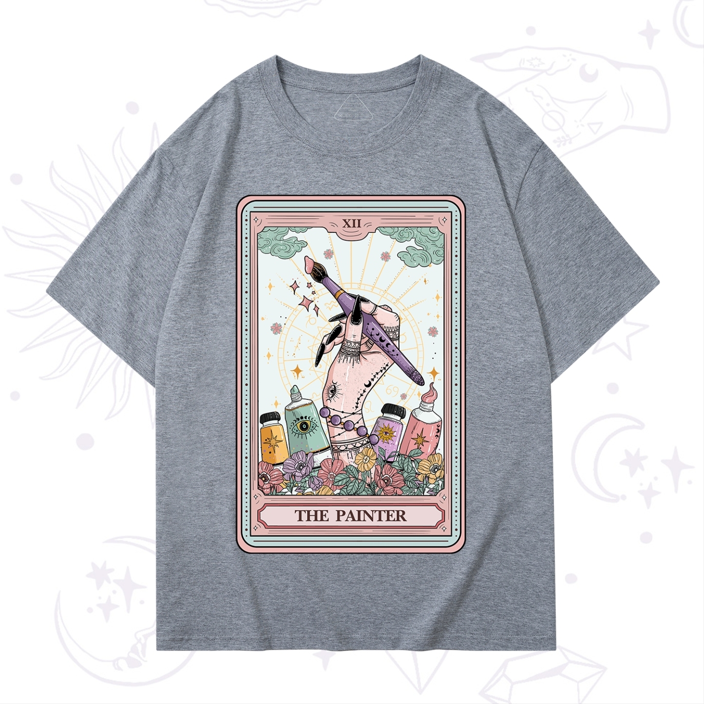 Purplehecate The Painter Tarot T-Shirt