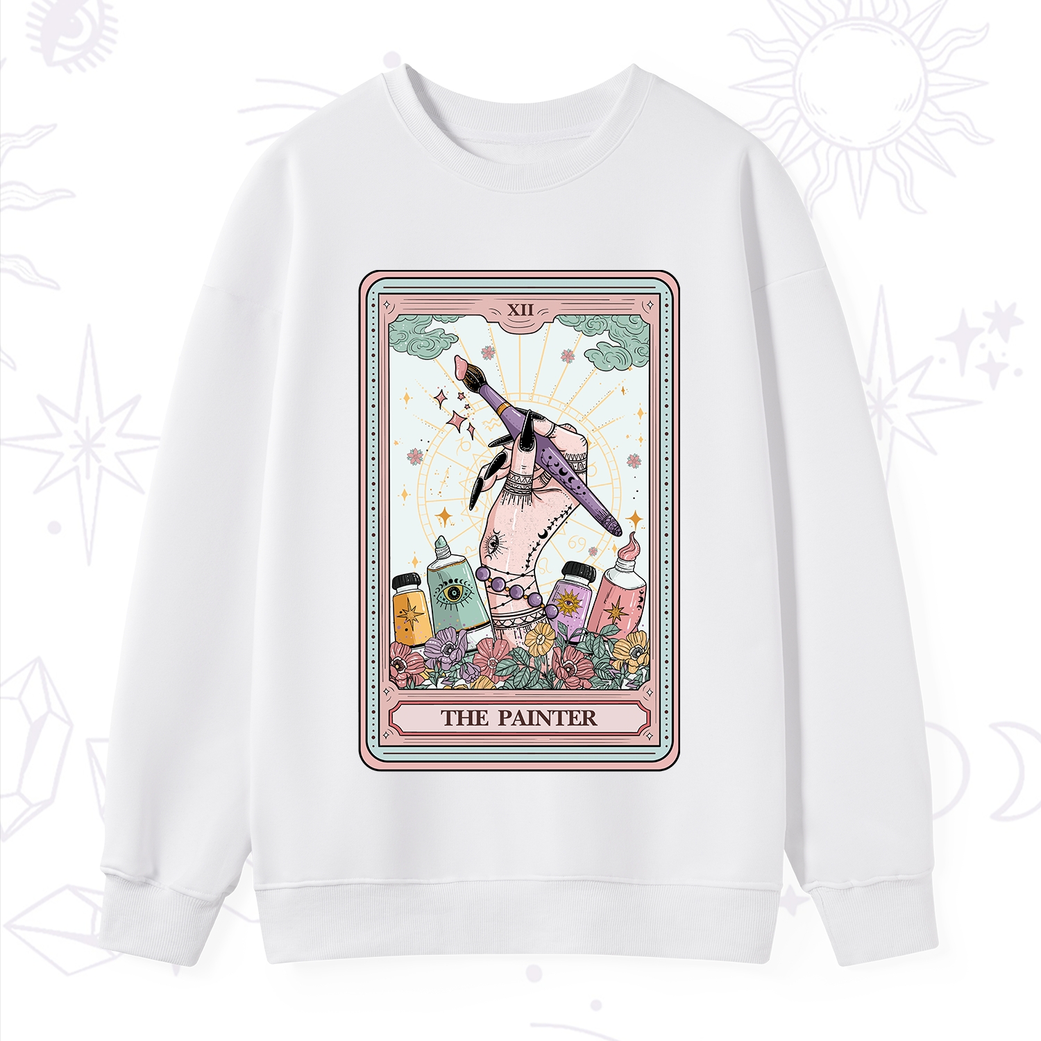 Purplehecate The Painter Tarot Sweatshirt