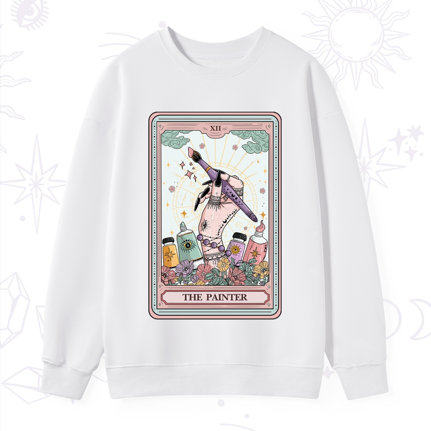 Purplehecate The Painter Tarot Sweatshirt