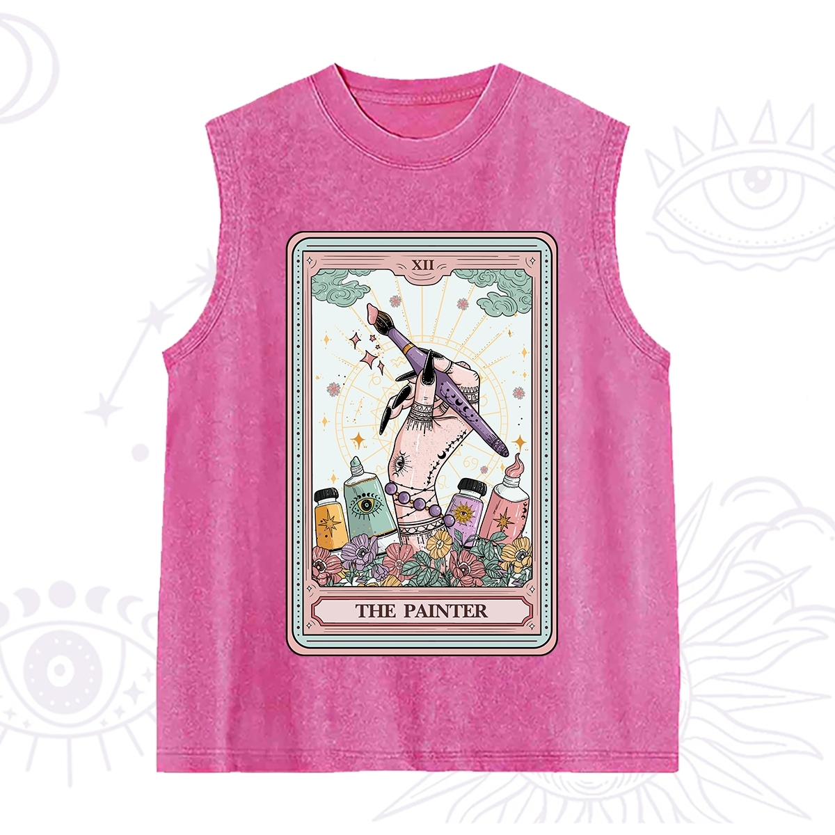 Purplehecate The Painter Tarot Washed Tank