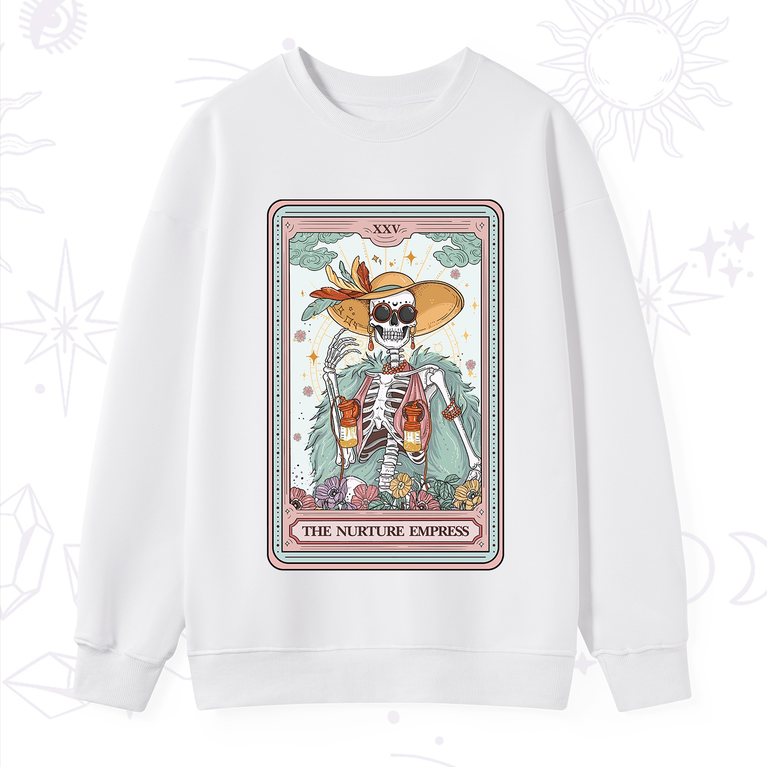 Purplehecate The Nurture Empress Tarot Sweatshirt
