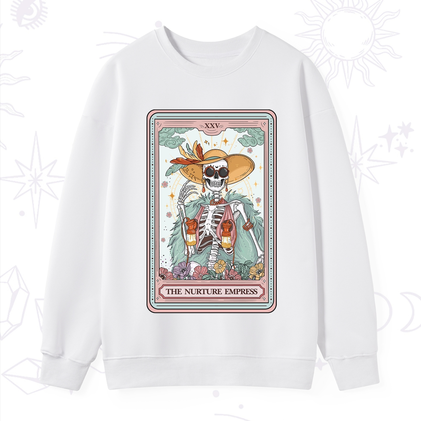 Purplehecate The Nurture Empress Tarot Sweatshirt