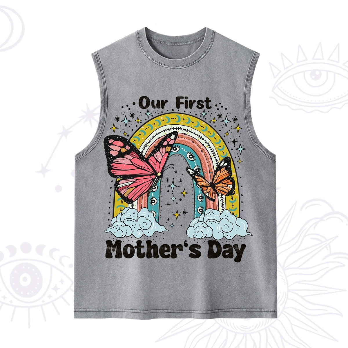 Purplehecate Our First Mother's Day Washed Tank