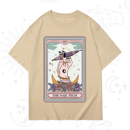 Purplehecate The Nail Tech Tarot Card T-Shirt