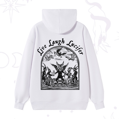 Purplehecate Live Laugh Lucifer Hoodie