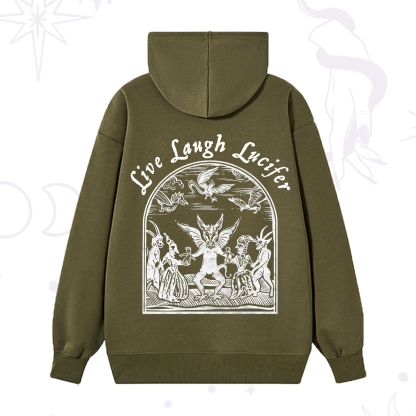 Purplehecate Live Laugh Lucifer Hoodie