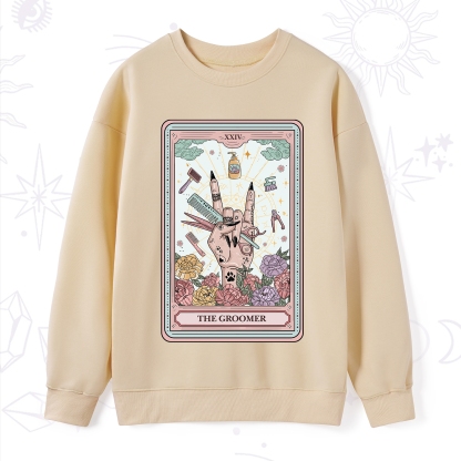 Purplehecate The Pet Groomer Tarot Card Sweatshirt