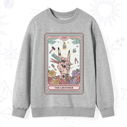 Purplehecate The Pet Groomer Tarot Card Sweatshirt