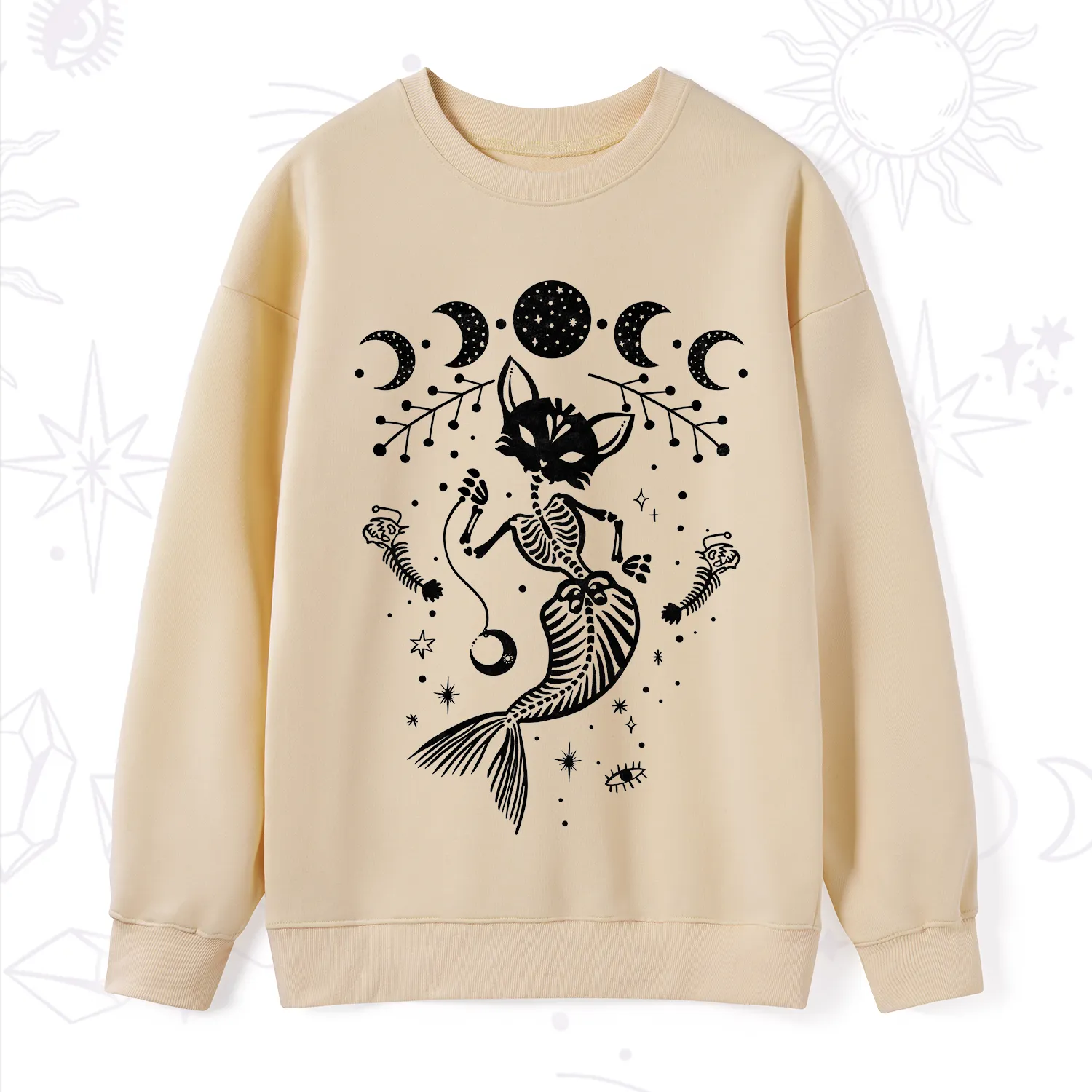 Purplehecate Purr-maid Tales Sweatshirt