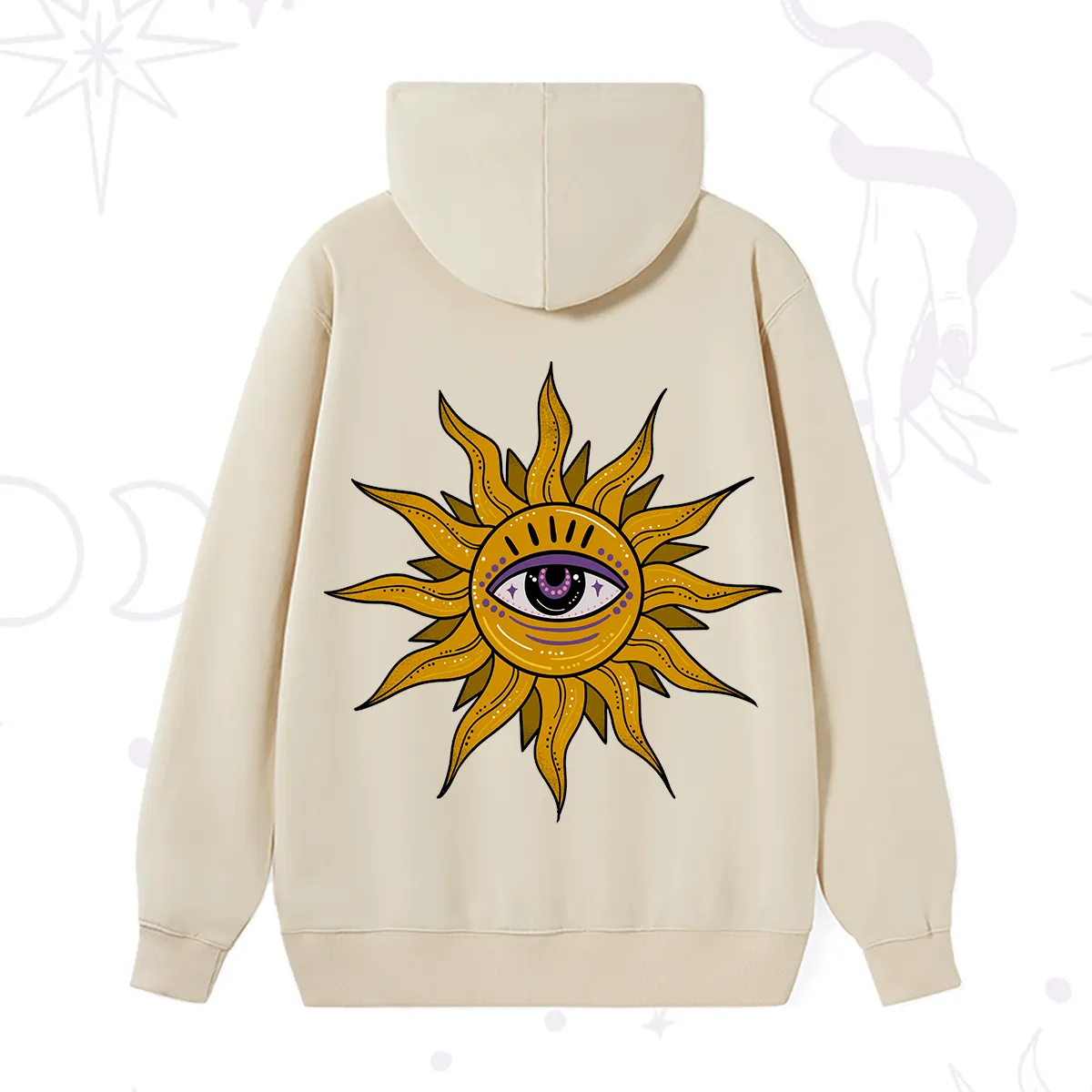 Purplehecate Eye of the Sun Hoodie
