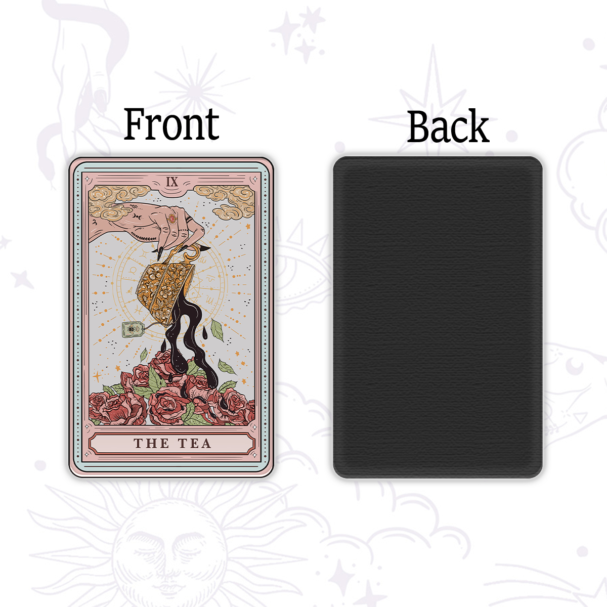 Purplehecate The Tea Tarot Magnet
