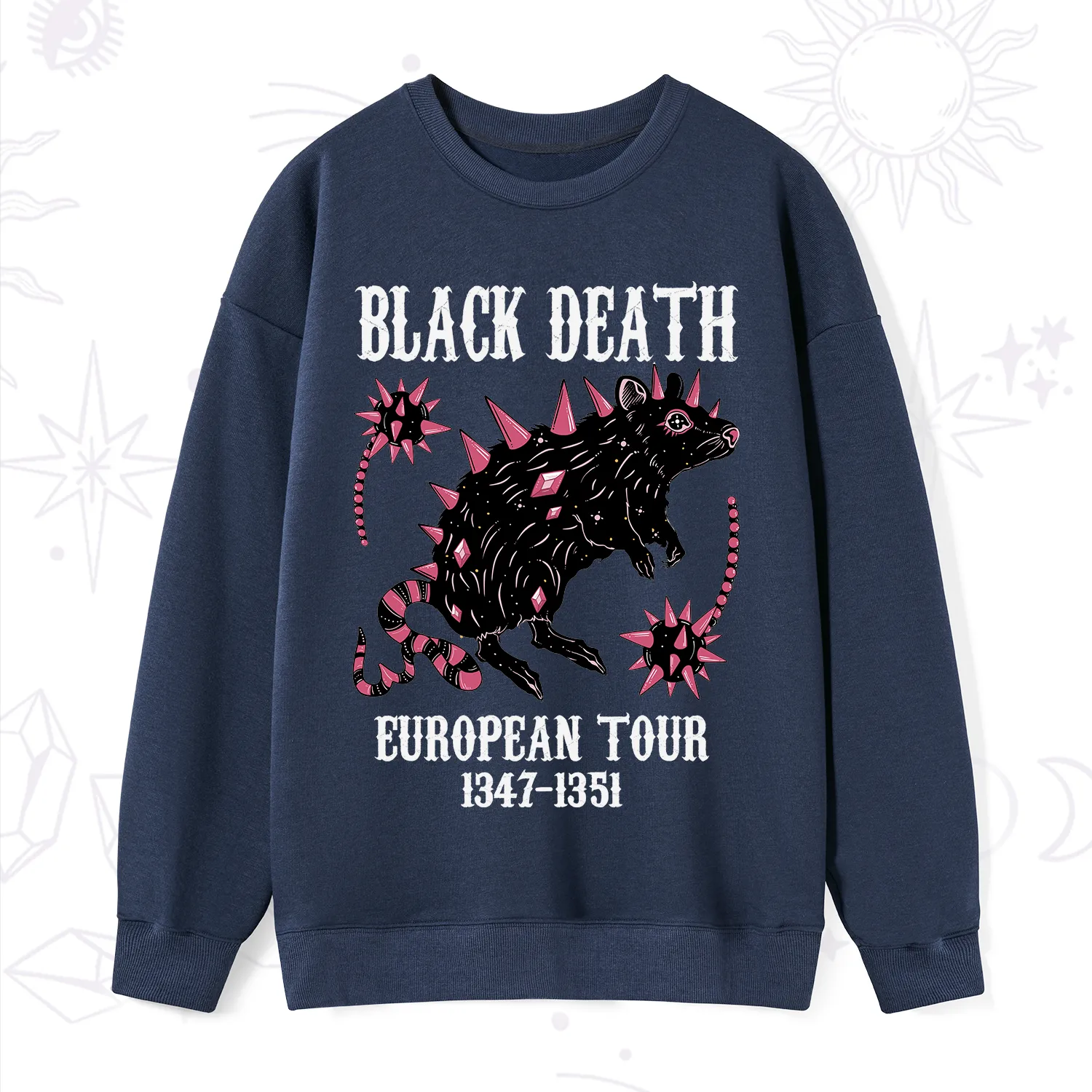 Purplehecate Black Death Sweatshirt
