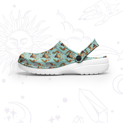 Purplehecate The Frog Rubber Clogs