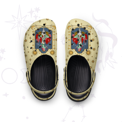 Purplehecate Aries Zodiac Rubber Clogs