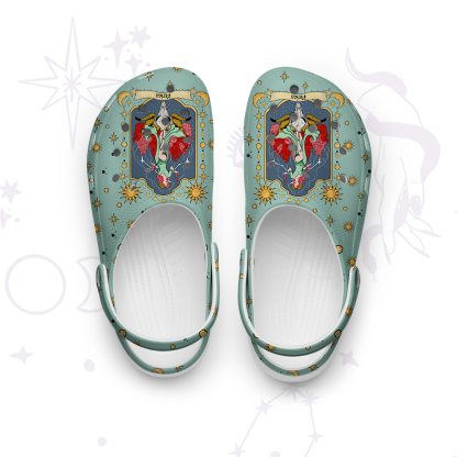 Purplehecate Aries Zodiac Rubber Clogs