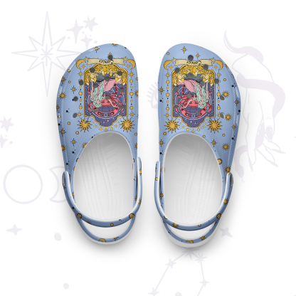 Purplehecate Cancer Zodiac Rubber Clogs