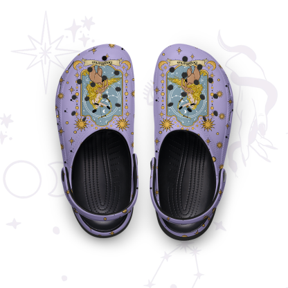 Purplehecate Sagittarius Zodiac Rubber Clogs