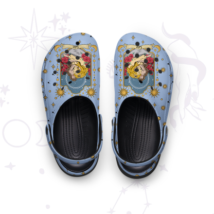 Purplehecate Leo Zodiac Rubber Clogs