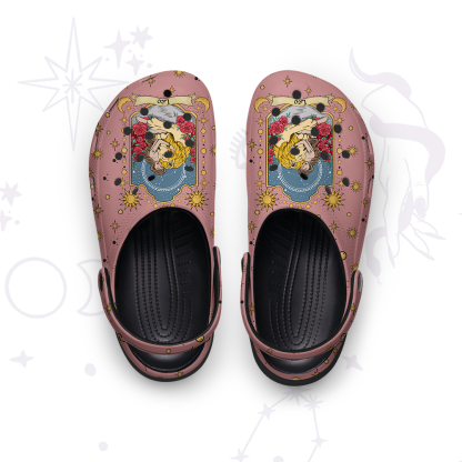 Purplehecate Leo Zodiac Rubber Clogs