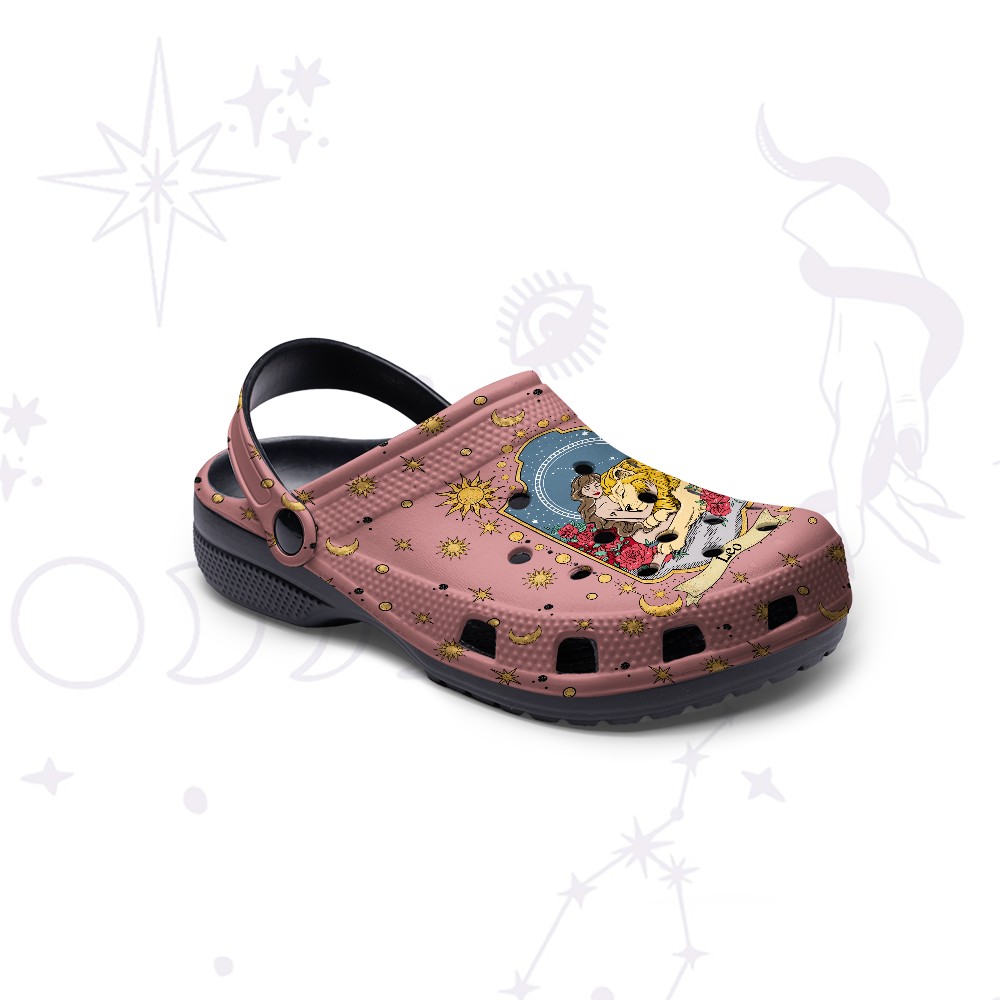Purplehecate Leo Zodiac Rubber Clogs