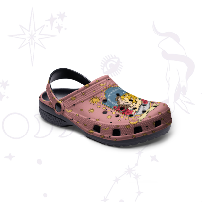 Purplehecate Leo Zodiac Rubber Clogs