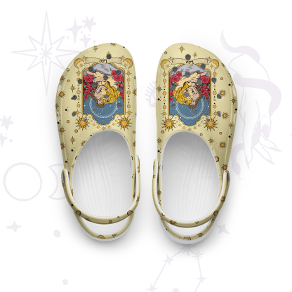 Purplehecate Leo Zodiac Rubber Clogs