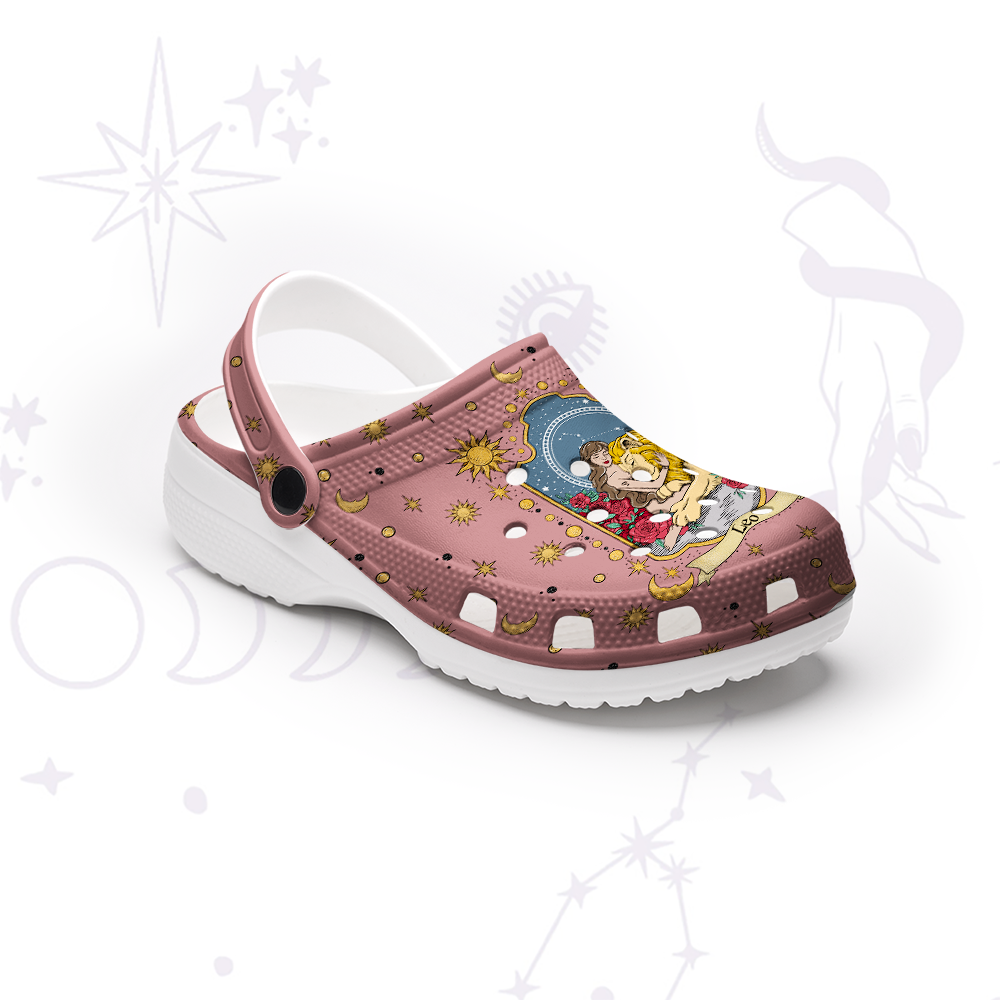 Purplehecate Leo Zodiac Rubber Clogs