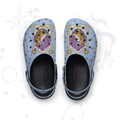 Purplehecate Scorpio Zodiac Rubber Clogs