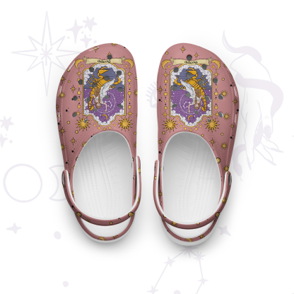 Purplehecate Scorpio Zodiac Rubber Clogs