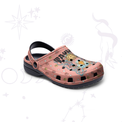 Purplehecate Taurus Spirit Zodiac Rubber Clogs