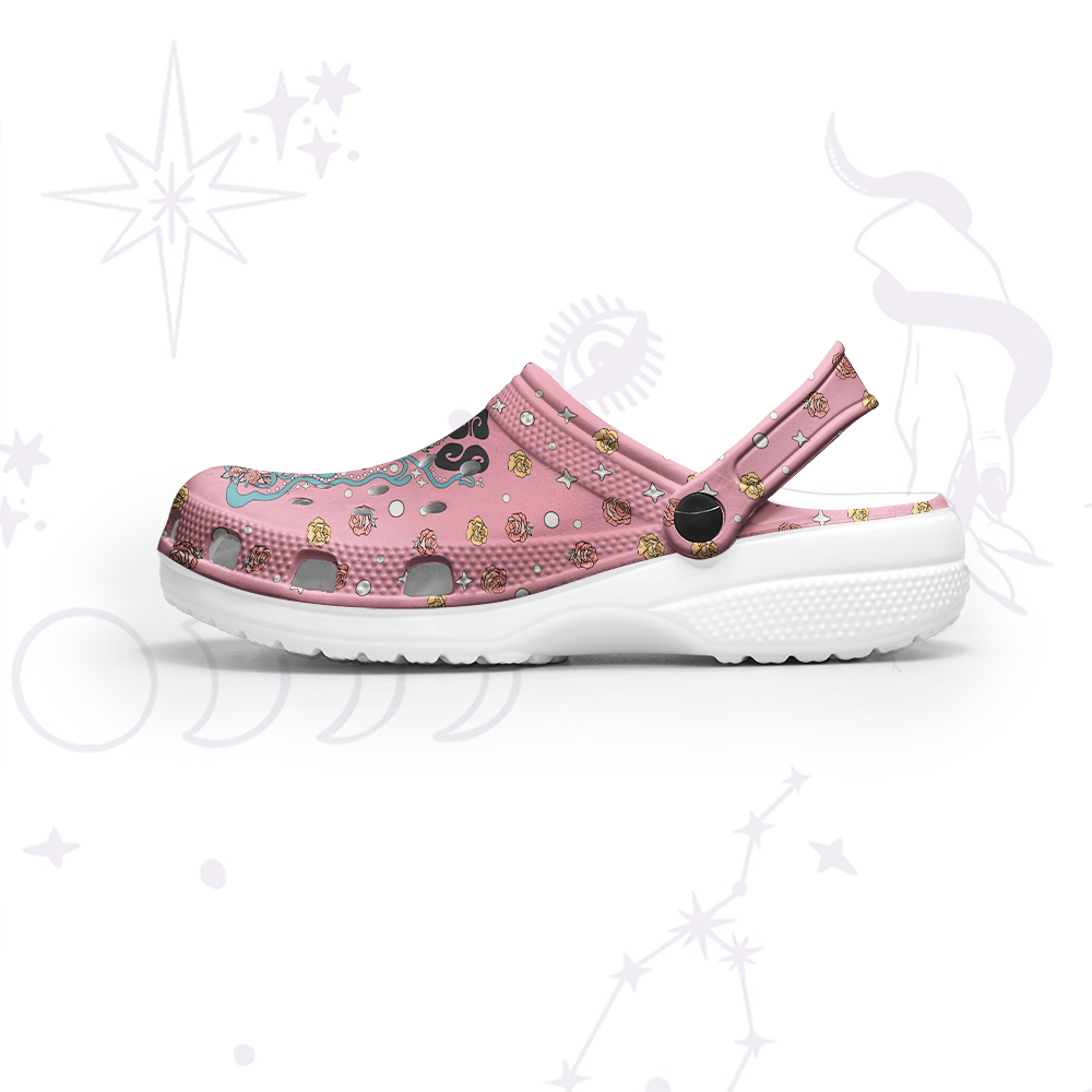 Purplehecate Pisces Spirit Zodiac Rubber Clogs