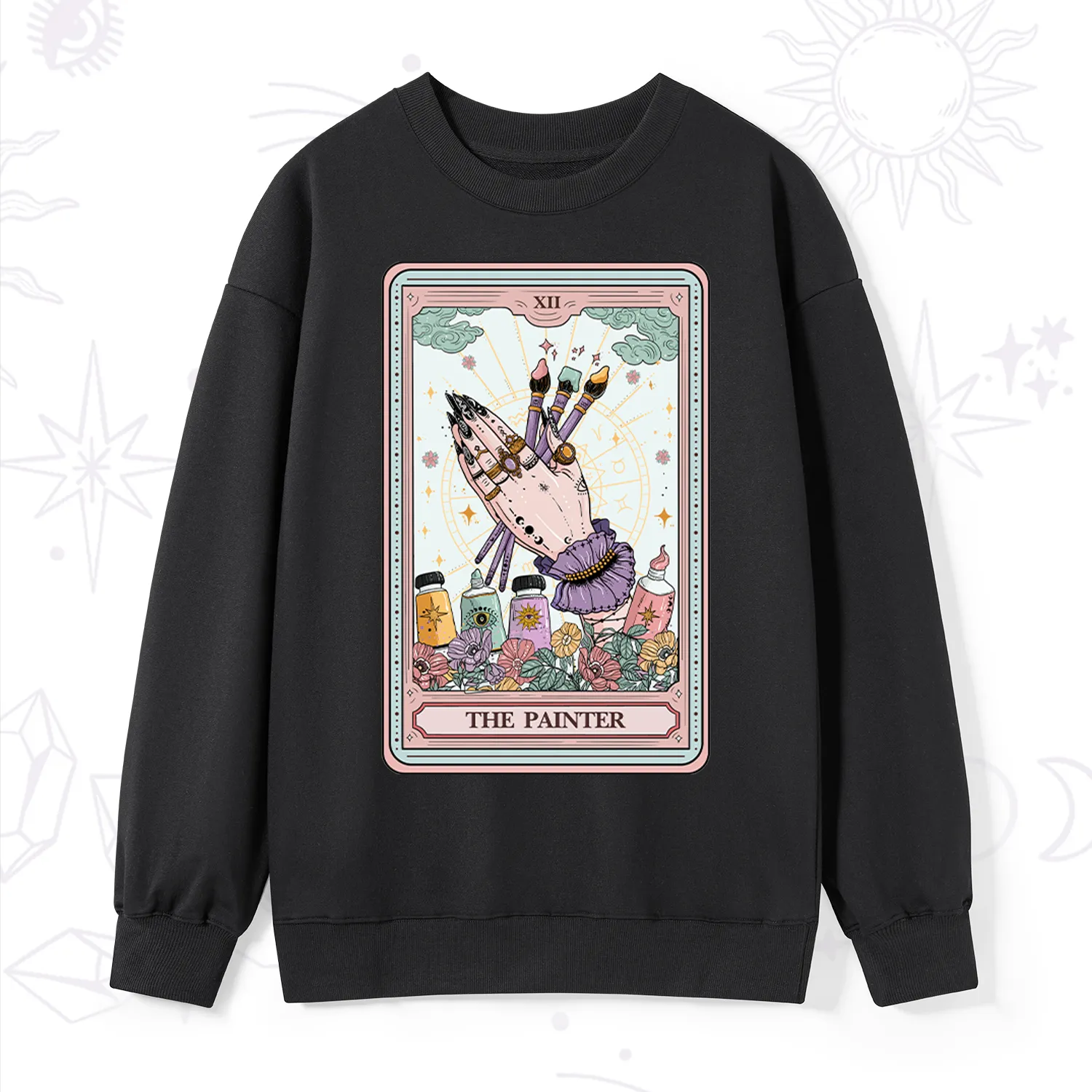 Purplehecate The Occult Painter Tarot Sweatshirt