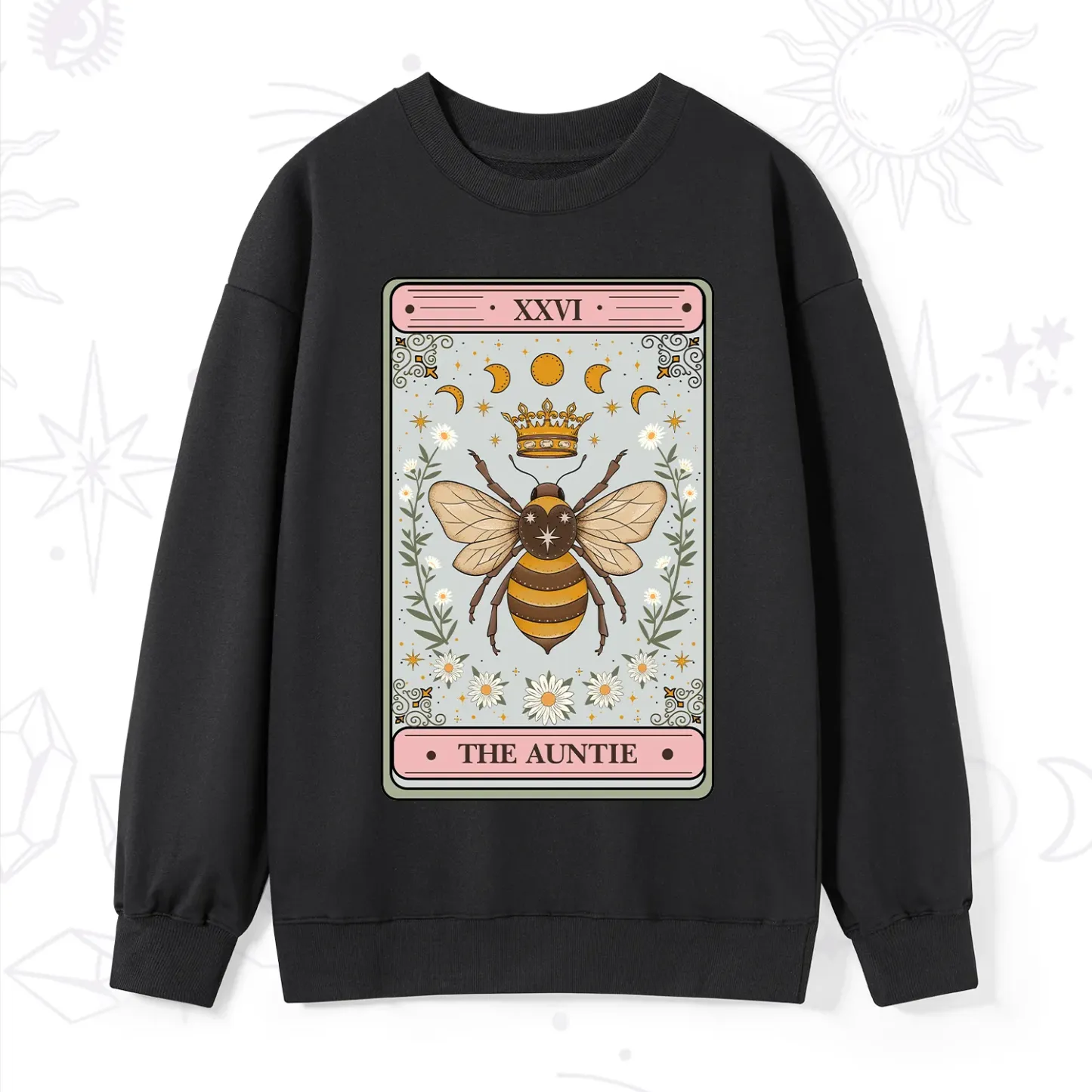 Purplehecate The Auntie Tarot Sweatshirt