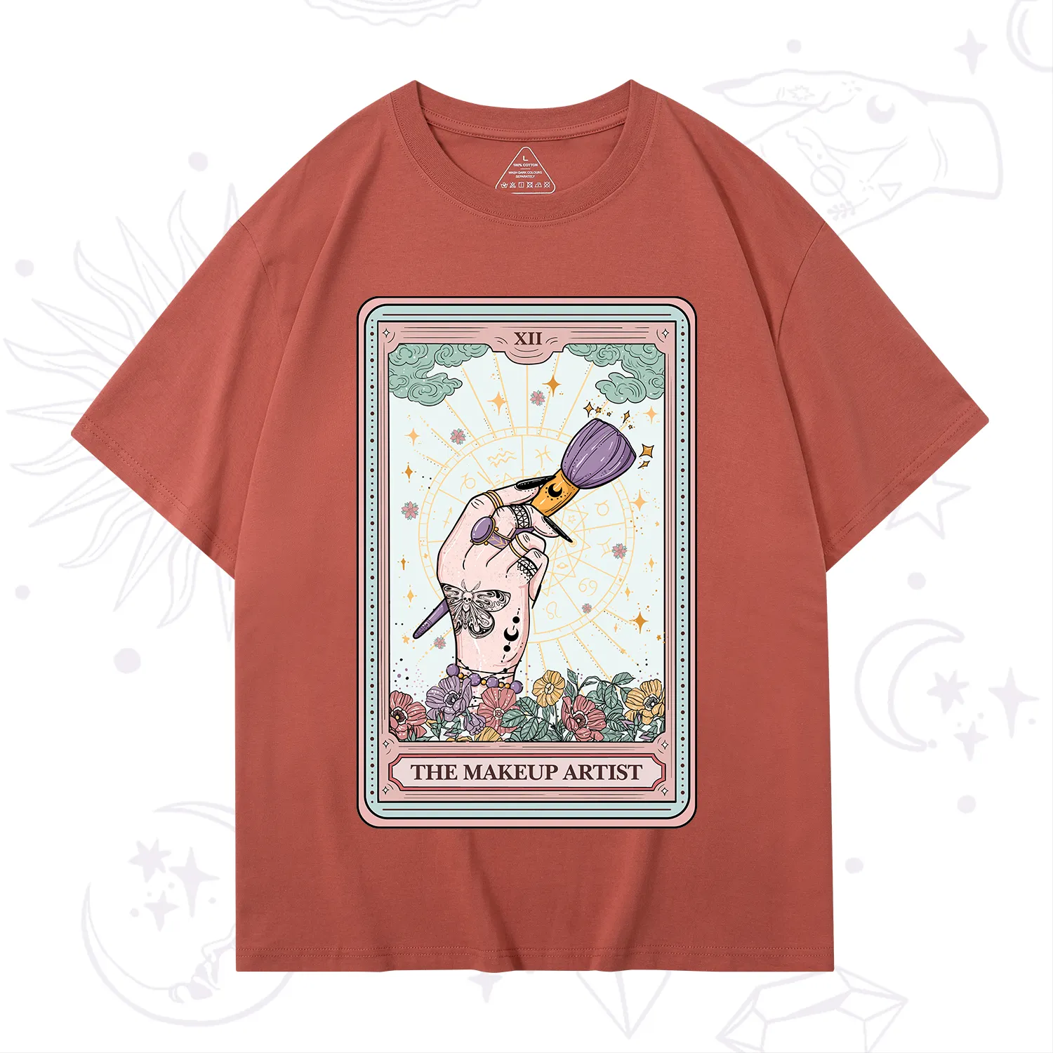 Purplehecate The Makeup Artist Tarot T-Shirt