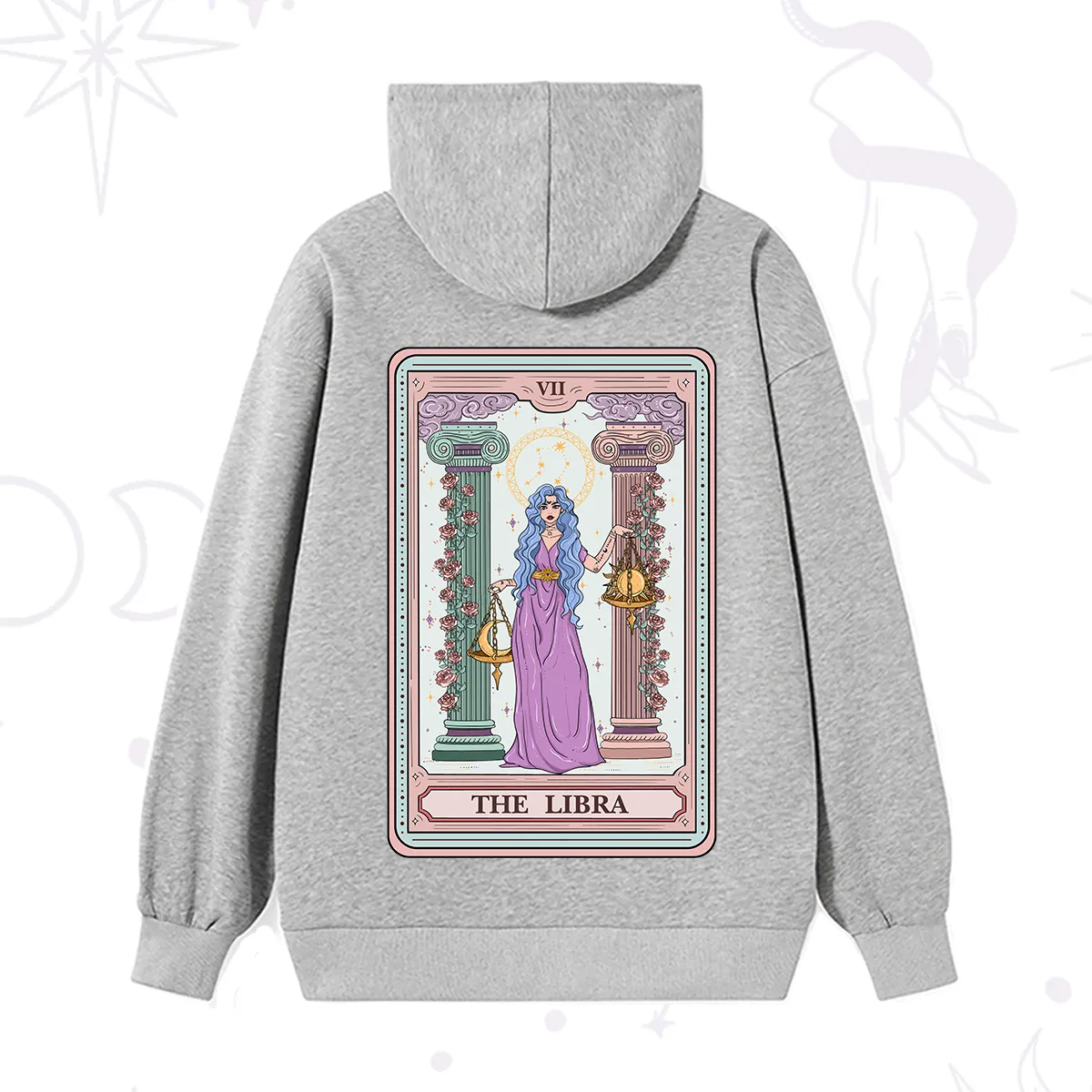 Purplehecate The Libra Goddess Tarot Hoodie