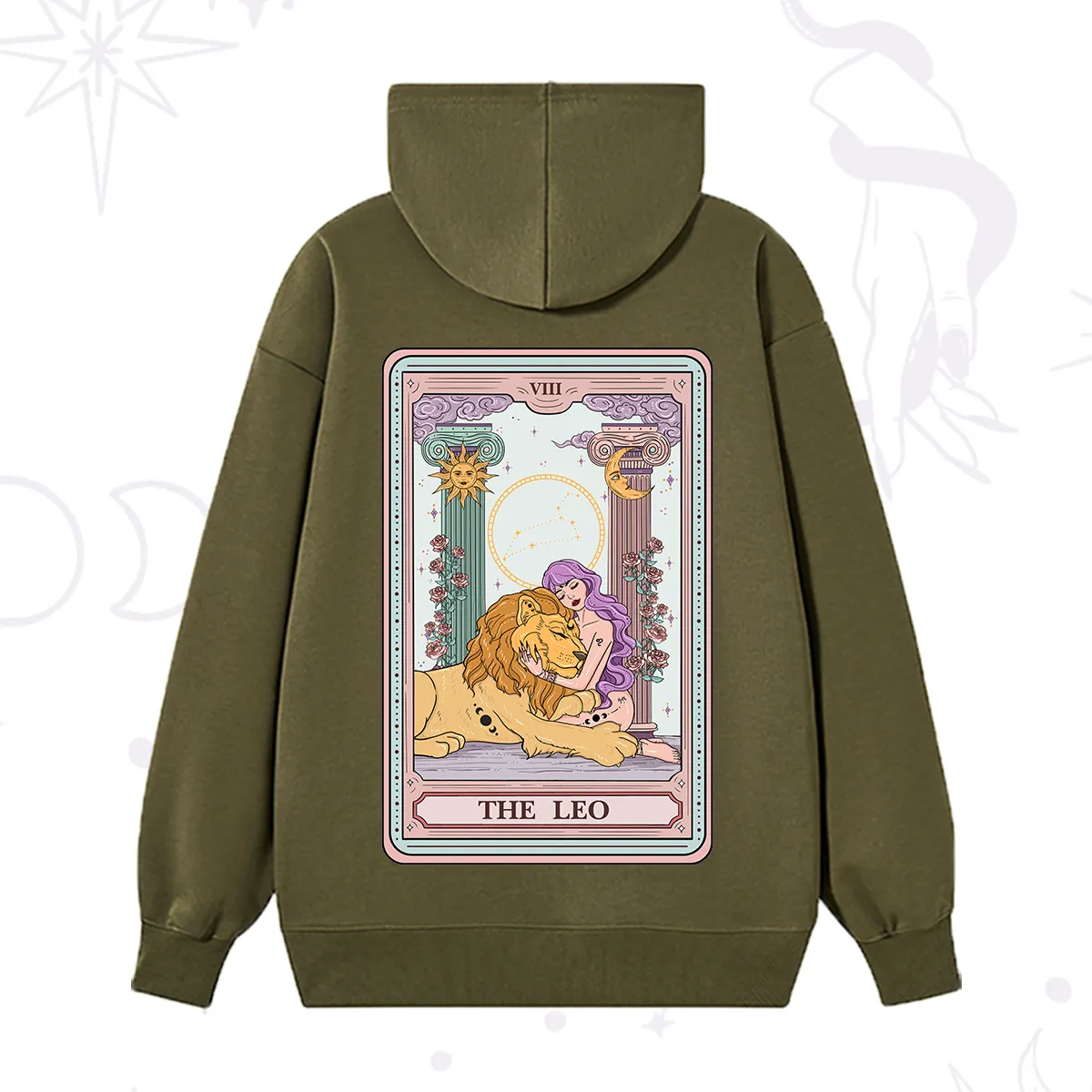 Purplehecate The Leo Goddess Tarot Hoodie